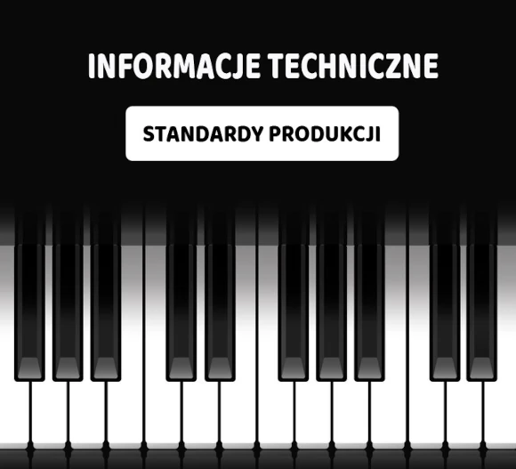 wymiary informacje techniczne pianino 